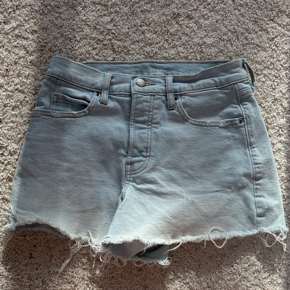 Old Navy Light Blue Jean Shorts